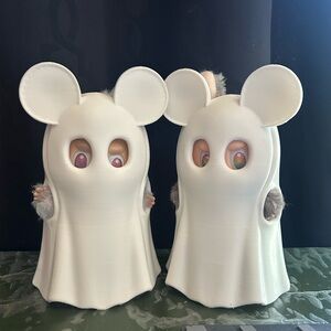 Labubu Ghost Mouse Costume - White